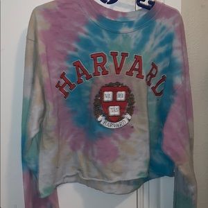 Women’s long sleeve crop top